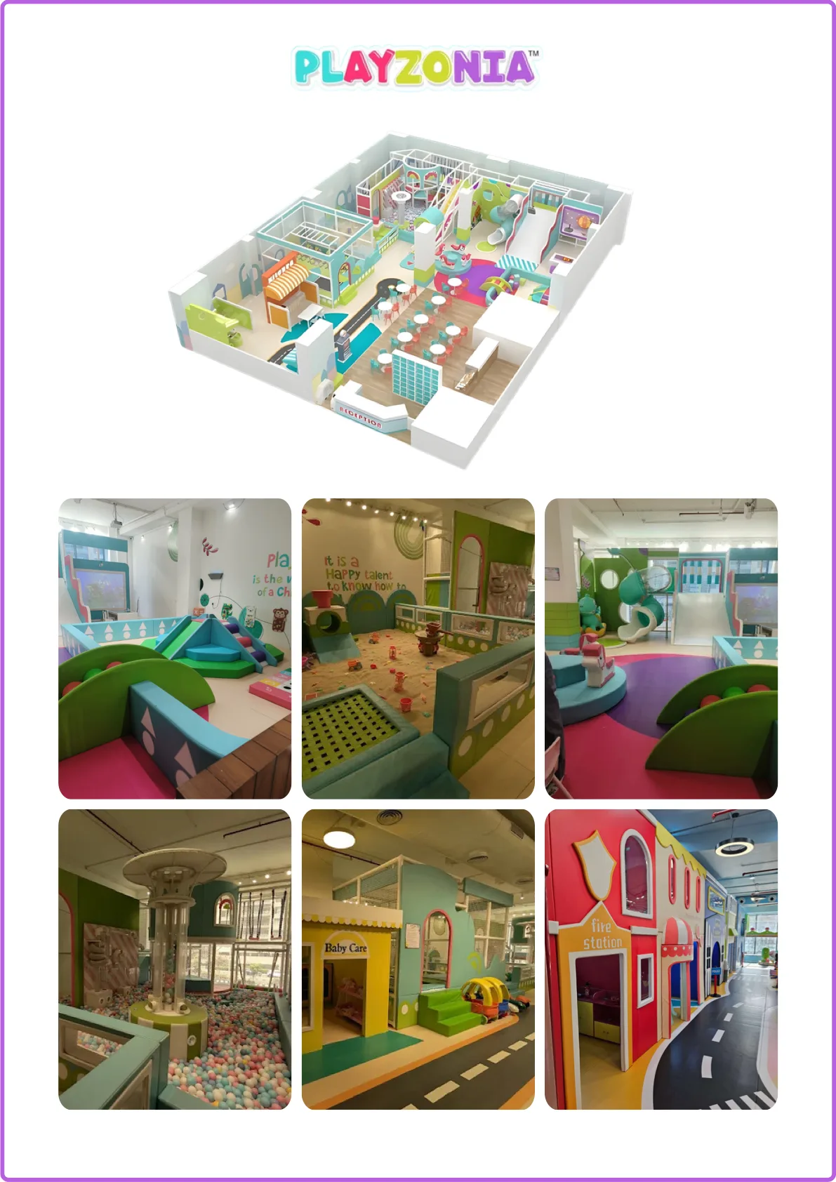 PLAYZONIA Indoor Play Park